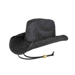24 of Western Toyo Cowboy Hat Black