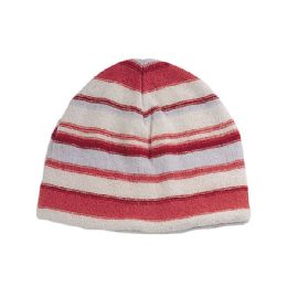 24 of Youth Wool Knitted Beanie Pink