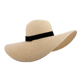 24 of Ladies' Toyo Braid Sun Hat NATURAL