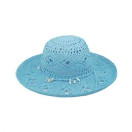 24 of Ladies' Fashion Toyo Hat BLUE