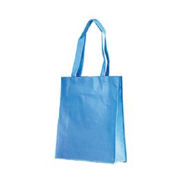 24 Pieces 80gram Non Woven Tote Bag BLUE - Tote Bags & Slings