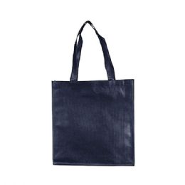 24 Pieces 80gram Non Woven Tote Bag NAVY - Tote Bags & Slings