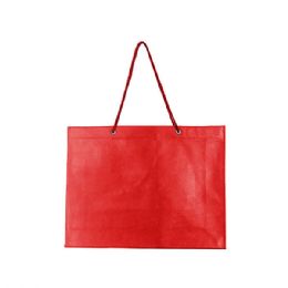 24 Pieces 100gram Non Woven Tote Bag RED - Tote Bags & Slings