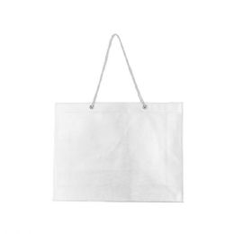 24 Pieces 100gram Non Woven Tote Bag WHITE - Tote Bags & Slings