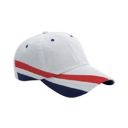 Low Profile Brushed Twill Cap White