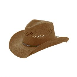 24 pieces Outback Toyo Cowboy Hat BROWN - Cowboy & Boonie Hat