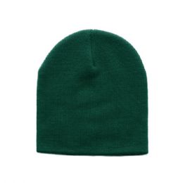 24 pieces Acrylic Beanie D.GRN - Winter Beanie Hats