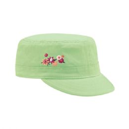 24 pieces Youth Peach Feel Cotton Fidel Army Cap MINT - Military Caps