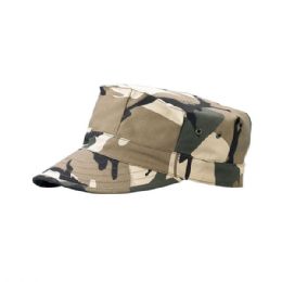 24 pieces Camouflage Twill Army Cap SAFARI - Hunting Caps