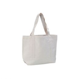 24 pieces Cotton Canvas Tote Bag NTL-NTL - Tote Bags & Slings