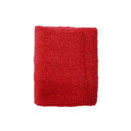 24 pieces Cotton Terry Cloth Wristband RED - Fitness and Athletics