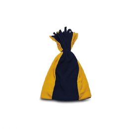 24 pieces Fleece Winter Hat NVY-GOLD - Winter Animal Hats