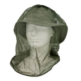 24 pieces Deluxe Head Net OLIVE - Hunting Caps