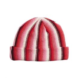 24 pieces Ladies' Crocheted Knitted Beanie RED - Winter Beanie Hats