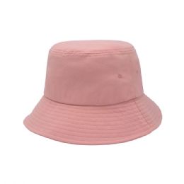 24 pieces Recycled Polyester Twill Bucket Hat QURTZ.PINK-M - Bucket Hats