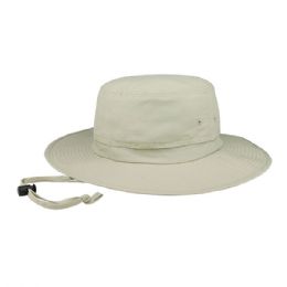 24 pieces Juniper Taslon UV Bucket with Flap KHAKI-XL - Bucket Hats