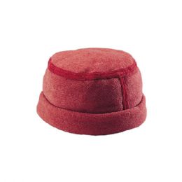 24 pieces Fleece Winter Hat RED - Fashion Winter Hats