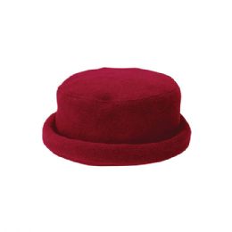 24 pieces Fleece Winter Cap RED - Fashion Winter Hats