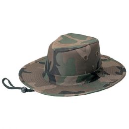 24 pieces  Youth Camouflage Twill Hunting Hat CAMO - Hunting Caps