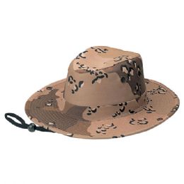 24 pieces Youth Camouflage Twill Hunting Hat DESERT - Hunting Caps