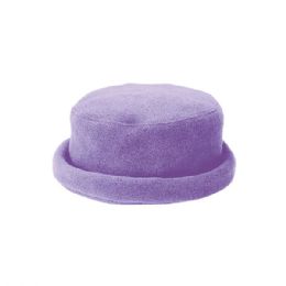 24 pieces Fleece Winter Cap LILAC - Fashion Winter Hats