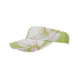 24 pieces Print Canvas Visor L.MINT - Fedoras, Driver Caps & Visor