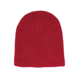 24 pieces Slouched Beanie RED - Winter Beanie Hats