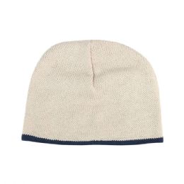 24 pieces Youth Cotton Knitted Beanie NTL-Navy - Winter Beanie Hats
