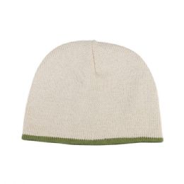 24 pieces Youth Cotton Knitted Beanie NTL-OliveE - Winter Beanie Hats