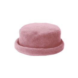 24 pieces Fleece Winter Cap L.PINK - Fashion Winter Hats