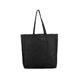 24 pieces 100gram Non Woven Tote Bag BLACK - Tote Bags & Slings