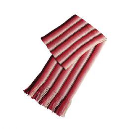 24 pieces Ladies' Crocheted Knited Scarf RED - Winter Scarves