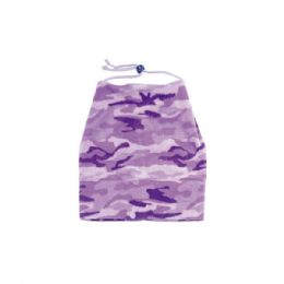 24 pieces Camo Fleece Hat LILAC - Fashion Winter Hats
