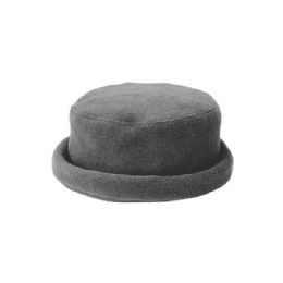 24 pieces Fleece Winter Cap GREY - Fashion Winter Hats