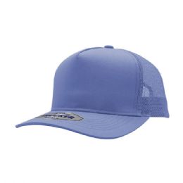 24 pieces Cotton Twill Trucker Cap SKY.BLUE - Baseball Caps & Snap Backs