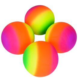 100 pieces of 6 inch Rainbow Vinyl Ball