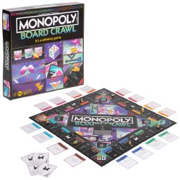 6 pieces Hasbro Monopoly Board Crawl - Card Games