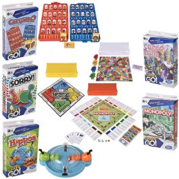 5 pieces Hasbro Grab And Go Assortment - Card Games
