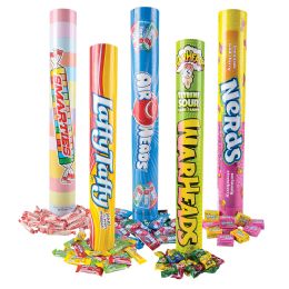 6 pieces Super Bank Tube Candy Assortment 6pcs - Candy