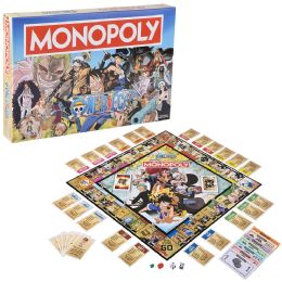 6 pieces Usaopoly One Piece Monopoly - Card Games