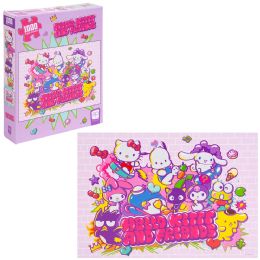 6 pieces Usaopoly Hello Kitty Tokyo Skate 1000pc Puzzle - Card Games