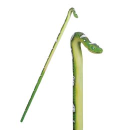 12 pieces 48 inch Wooden Emerald Boa Walking Stick - Outdoor Recreation