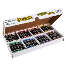 Crayola Crayon Classpack Large Size 160pc - Chalk,Chalkboards,Crayons