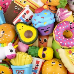 48 pieces Large Squish Mix 6"-7.5" (48pcs/case) - Slime & Squishees