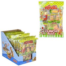 12 pieces Efrutti Gummi Sour Lunch 2.7oz - Candy