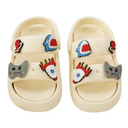 Wholesale Footwear Little Boy's Charm Sandals Bone
