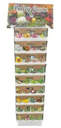 1200 of Gardening Seeds On Floor Display Veggies And Flowers