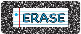 Magnetic Whiteboard Eraser Composition 2 inch X 5 inch