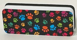 Magnetic Whiteboard Eraser Colorful Assorted Paw Pattern, 2 inch x 5 inch