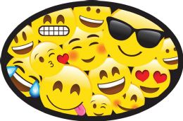 Magnetic Whiteboard Eraser Oval Emotion Icons